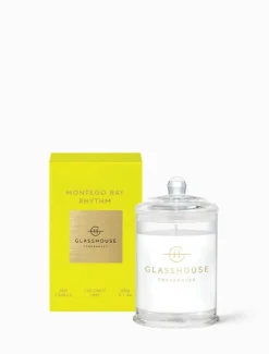 Scented Candles|Glasshouse Fragrances*Glasshouse Fragrances Montego Bay Rhythm Mini Candle 60G - FINAL SALE