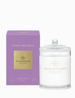 Glasshouse Fragrances|Scented Candles*Glasshouse Fragrances Moon and Back Candle 380G