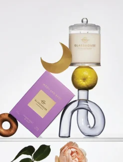 Glasshouse Fragrances|Scented Candles*Glasshouse Fragrances Moon and Back Candle 380G