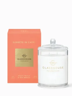 Scented Candles|Glasshouse Fragrances*Glasshouse Fragrances Sunsets In Capri Candle 380g