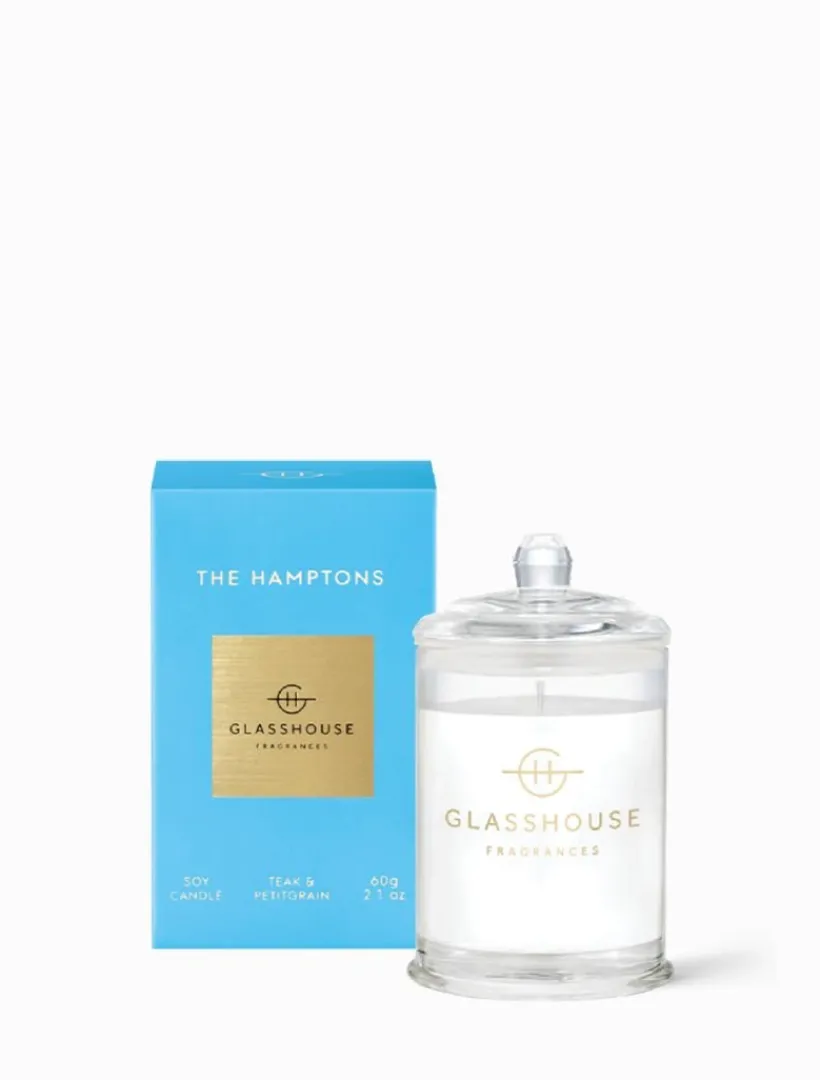 Scented Candles|Glasshouse Fragrances*Glasshouse Fragrances The Hamptons Mini Candle 60G