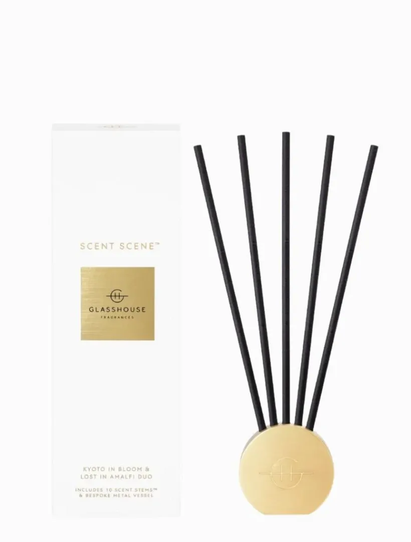 Diffusers|Glasshouse Fragrances*Glasshouse Scent Scene Duo Lost In Amalfi And Kyoto In Bloom