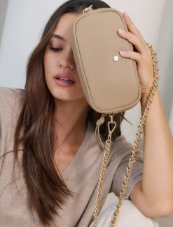 Cross Body Bags|Zjoosh Leather*Zjoosh Gloria Cross Body Bag Hazelnut