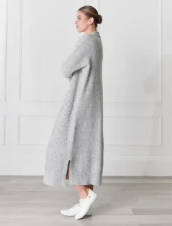 Dresses*Zjoosh Guernsey Knit Dress Grey