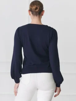 Knits And Jumpers*Zjoosh Gwynie Knit Navy