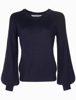 Knits And Jumpers*Zjoosh Gwynie Knit Navy
