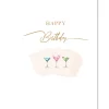 Stationery*Zjoosh Happy Birthday Cocktails Card