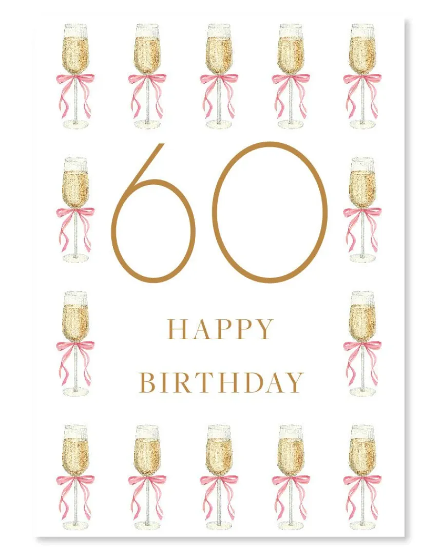 Stationery*Zjoosh Happy 60th Birthday Card