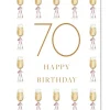 Stationery*Zjoosh Happy 70th Birthday Card