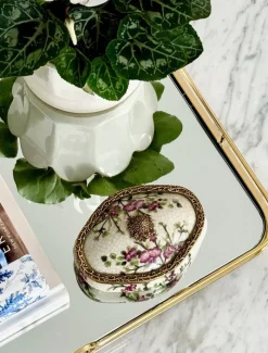 Home Ornaments|Ceramics*Zjoosh Harewood Lidded Box