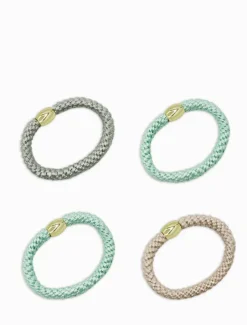 Hats & Hair Accessories*Zjoosh Harvey Hair Ties Set Seafoam