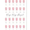 Stationery*Zjoosh Hip Hip Rose Card