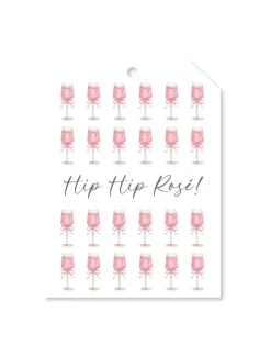 Stationery*Zjoosh Hip Hip Rose Tag