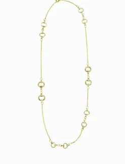 Necklaces|Gold Jewellery*Zjoosh Horsebit Necklace Long Gold