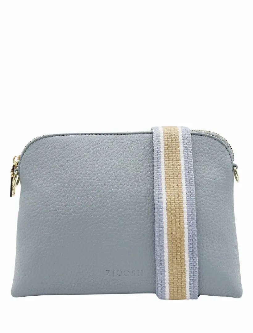Cross Body Bags*Zjoosh Hudson Cross Body Bag Dusty Blue DustyBlue