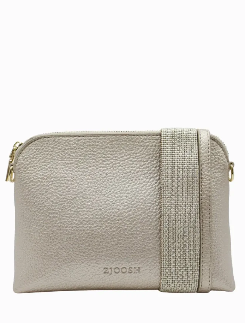 Cross Body Bags*Zjoosh Hudson Cross Body Bag Gold