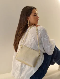 Cross Body Bags*Zjoosh Hudson Cross Body Bag Gold