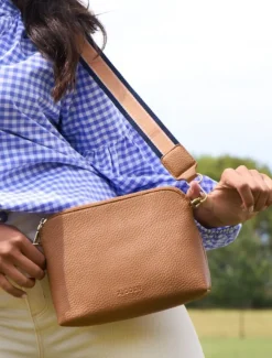 Cross Body Bags*Zjoosh Hudson Cross Body Bag Tan