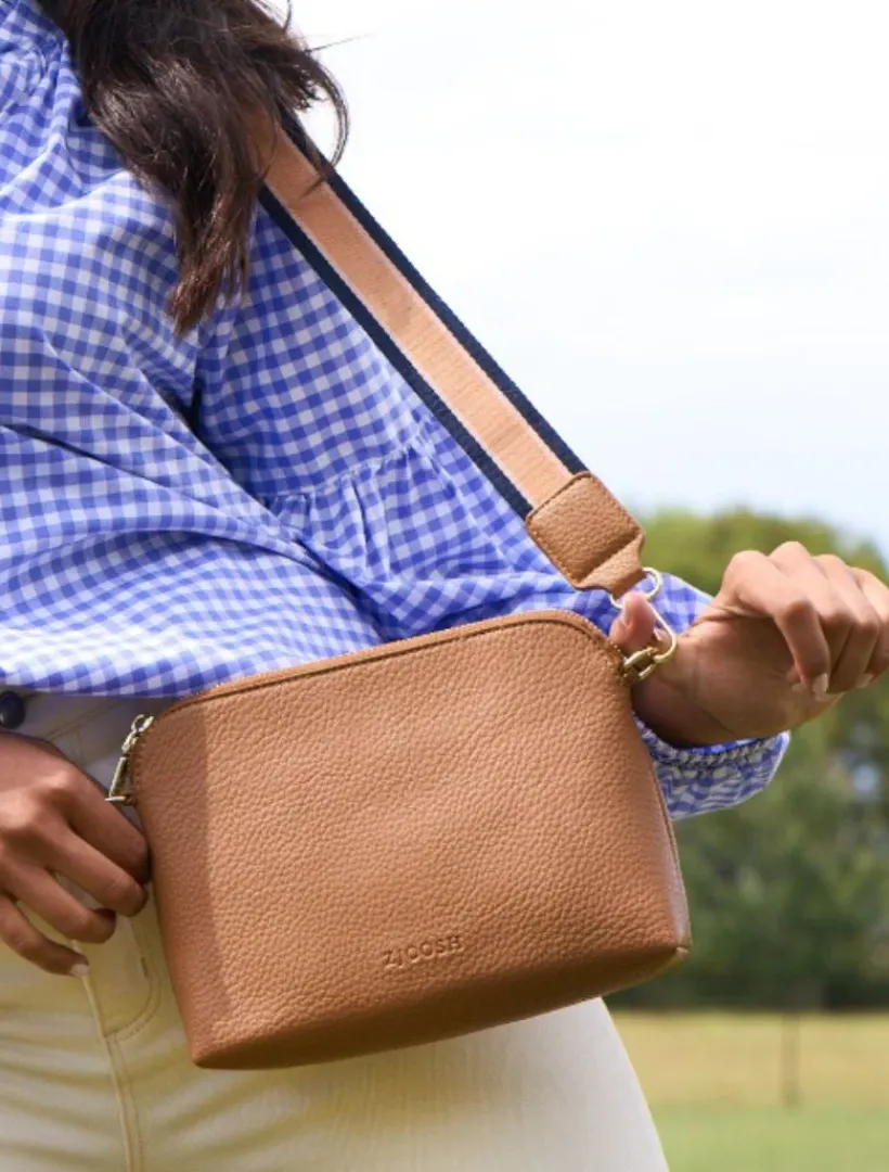 Cross Body Bags*Zjoosh Hudson Cross Body Bag Tan