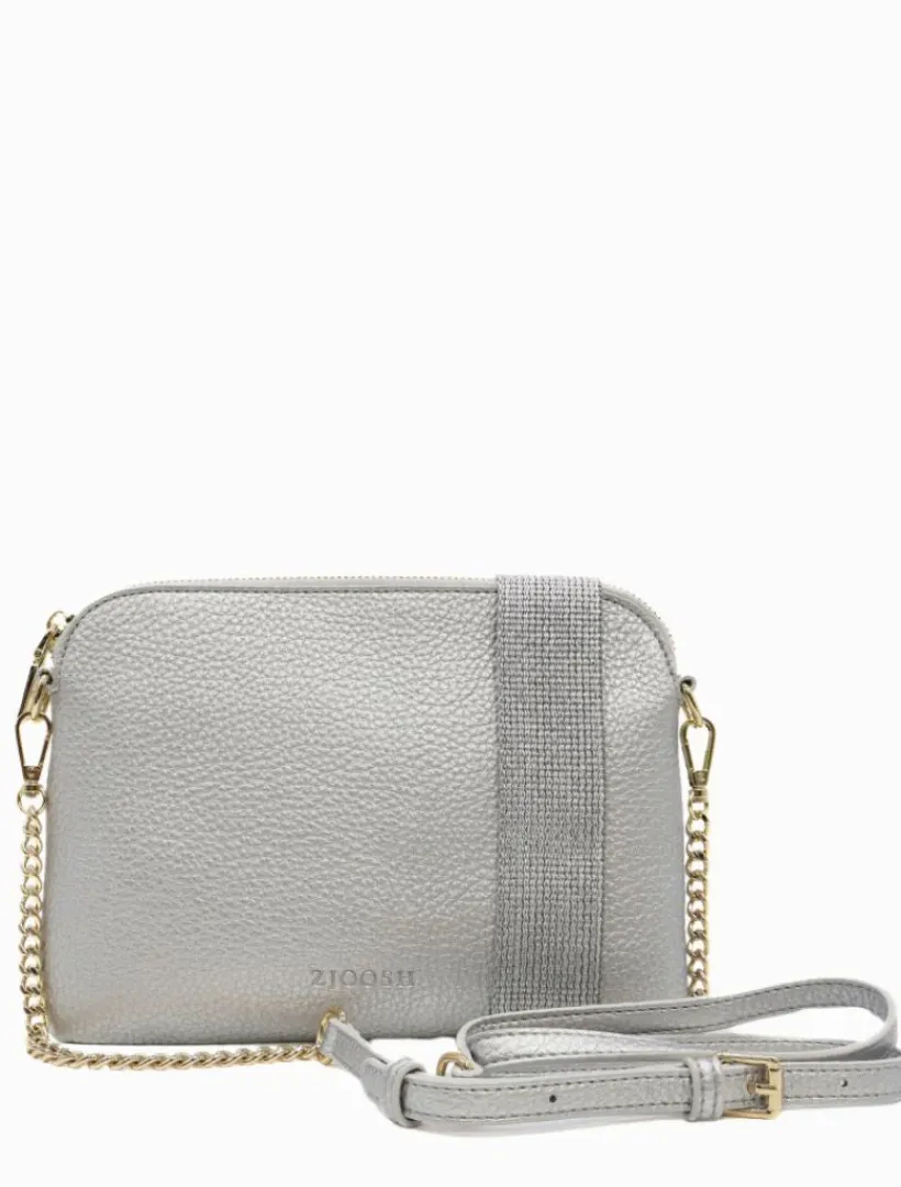 Cross Body Bags*Zjoosh Hugo Cross Body Bag Silver