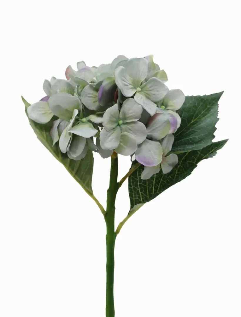 Flowers*Zjoosh Hydrangea Stem 50cm Blue Green BlueGreen