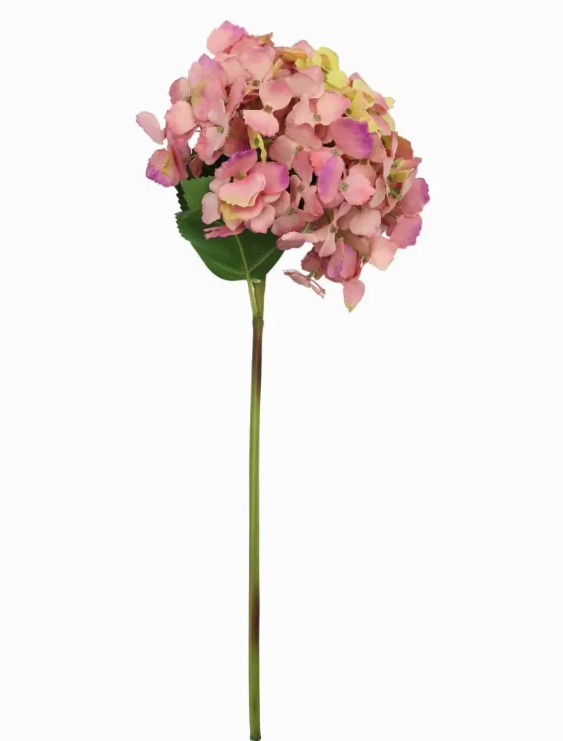 Flowers*Zjoosh Hydrangea Stem 52cm Dark Pink DarkPink