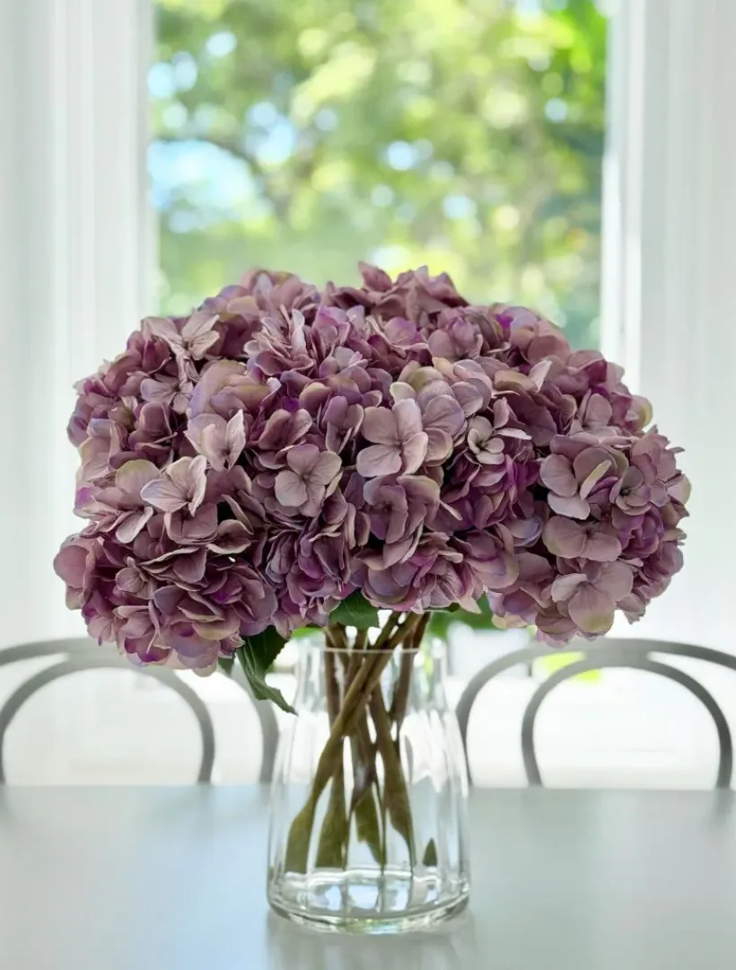 Flowers*Zjoosh Hydrangea Stem 52cm Pink