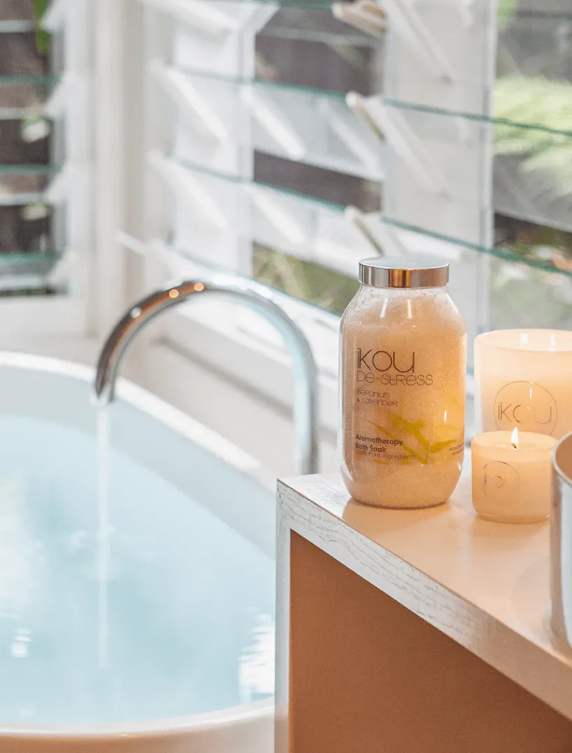 Bathtime Accessories|Salts And Scrubs*Ikou De-Stress Aromatherapy Bath Soak Jar