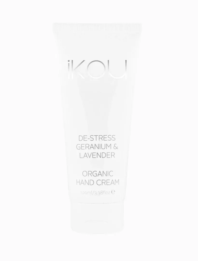 Ikou|Hand And Nail Creams*Ikou De-Stress Geranium and Lavender Organic Hand Cream