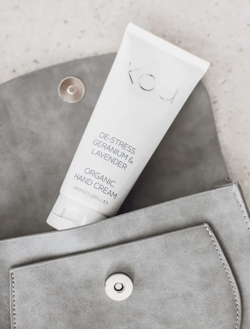 Ikou|Hand And Nail Creams*Ikou De-Stress Geranium and Lavender Organic Hand Cream