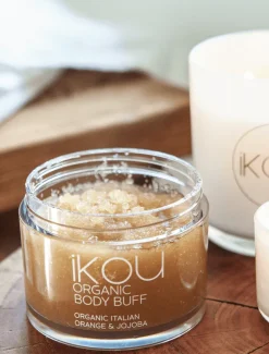 Salts And Scrubs|Ikou*Ikou Italian Orange and Jojoba Organic Body Buff