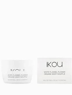 Ikou*Ikou White Flannel Flower Organic Body Souffle