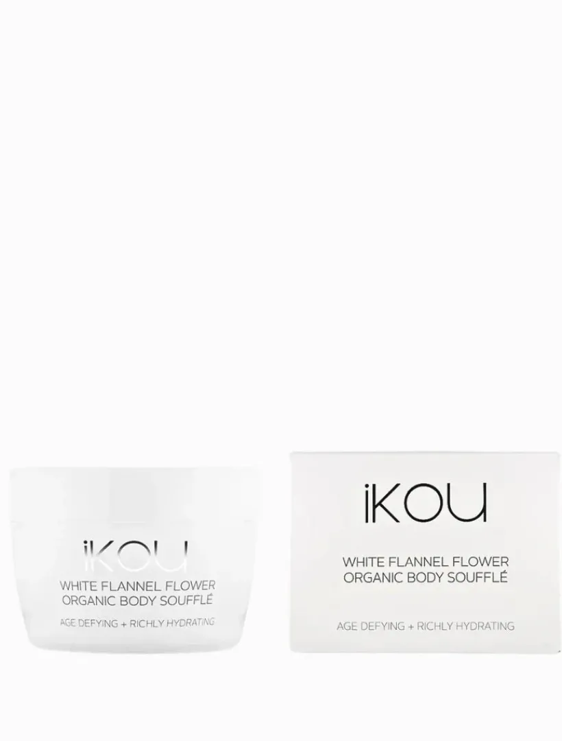 Ikou*Ikou White Flannel Flower Organic Body Souffle