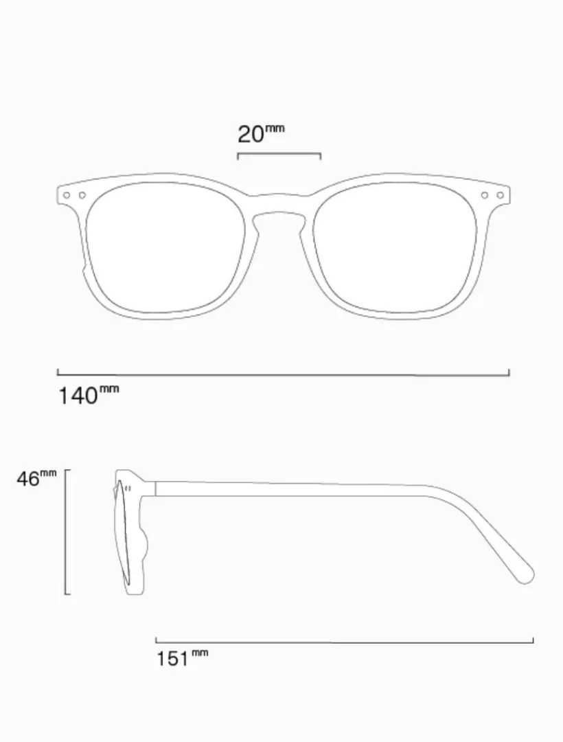 Reading Glasses*Izipizi Reading E Black