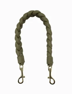 Bag Straps|Bag Straps*Zjoosh Jacie Plaited Strap - FINAL SALE Khaki