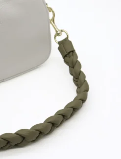 Bag Straps|Bag Straps*Zjoosh Jacie Plaited Strap - FINAL SALE Khaki