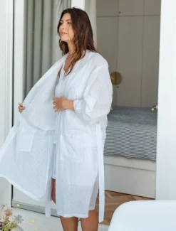 Pyjamas|Loungewear*Zjoosh Janelle Gown White