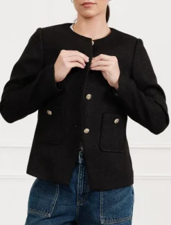 Jackets And Coats*Zjoosh Jeanne Jacket Black
