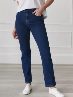Pants*Zjoosh Jenna Straight Leg Jean Indigo
