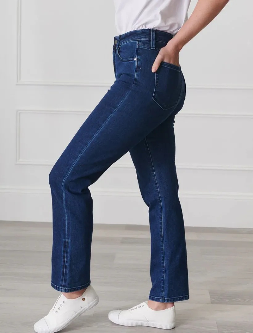 Pants*Zjoosh Jenna Straight Leg Jean Indigo