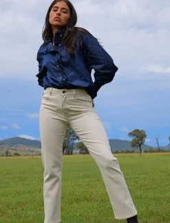 Shirts And Tops*Zjoosh Jessica Denim Shirt Indigo