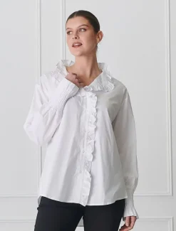 Shirts And Tops*Zjoosh Jessica Shirt White