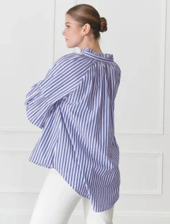 Shirts And Tops*Zjoosh Kell Shirt Stripe Blue