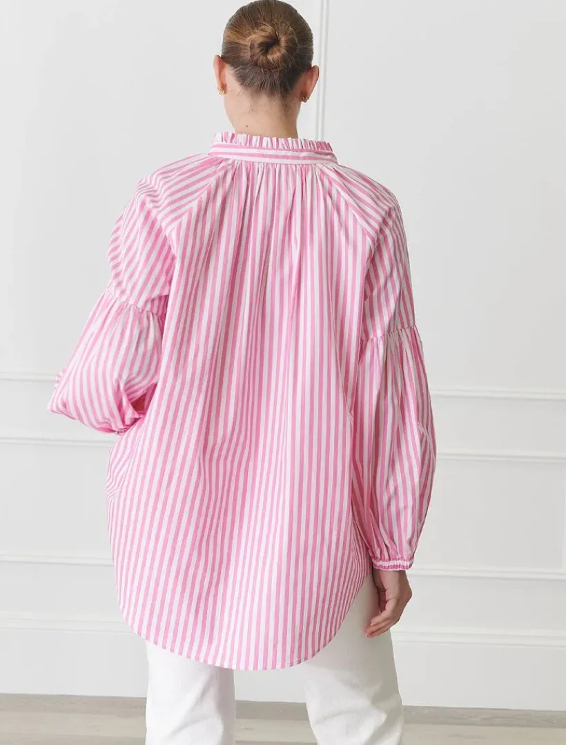 Shirts And Tops*Zjoosh Kell Shirt Stripe Pink