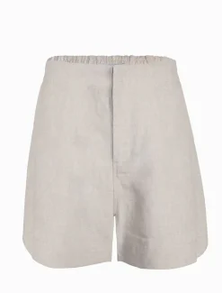Pants|Shorts*Zjoosh Kirsty Linen Tailored Short - FINAL SALE Oatmeal