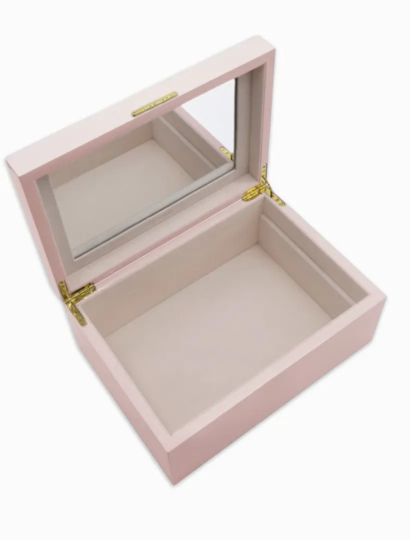 Jewellery Storage|Jewellery And Trinket Boxes*Zjoosh Lacquered Jewellery Box Large Pink