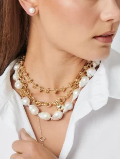Pearl Jewellery|Necklaces*Zjoosh Large Baroque Pearl Necklace