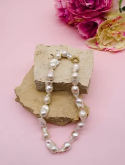 Pearl Jewellery|Necklaces*Zjoosh Large Baroque Pearl Necklace