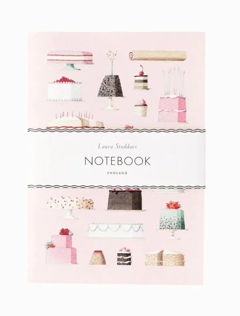 Stationery*3rd Party Other Laura Stoddart A5 Notebook Cakes