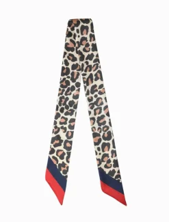 Fashion Scarves|Scarves*Zjoosh Leopard Narrow Scarf